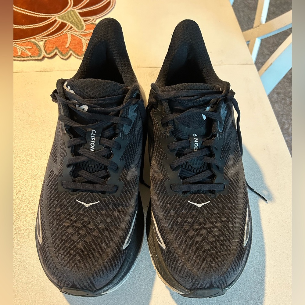Hoka Clifton 9 Charcoal Running Shoes